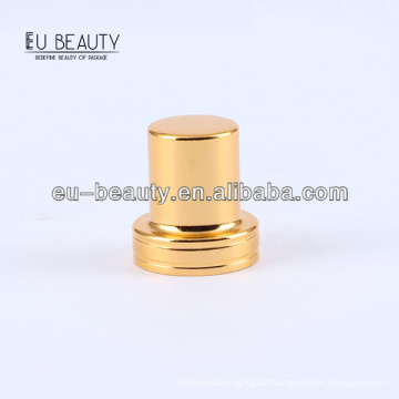 Golden aluminum step aluminium cap